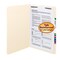 Smead Top-Tab Folder, 1 Fastener/Pos 1, Legal, 50/BX, MA PK SMD19510 - alternate 1